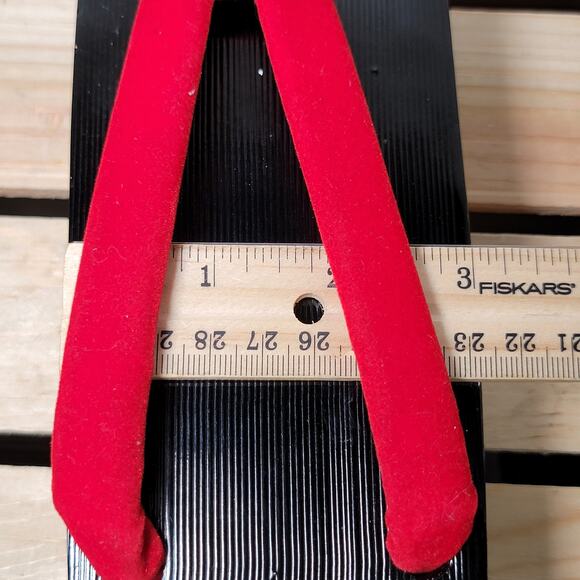 Japanese Wooden Clogs / Sandals - Size Japanese Medium (Women's 8 Narrow) - Picture 5 of 6